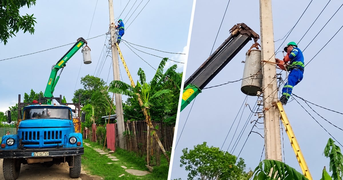 Vuelve la luz a La Cuchilla, Palma Soriano, tras 15 días de apagón y una denuncia en CiberCuba
