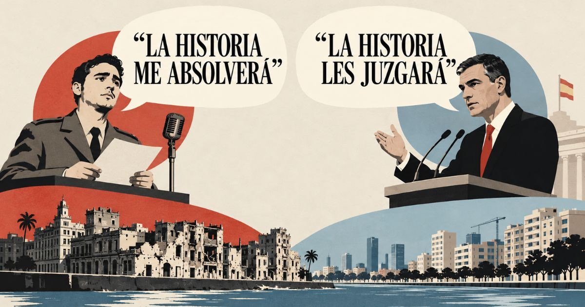 De «La historia me absolverá» a «La historia les juzgará»