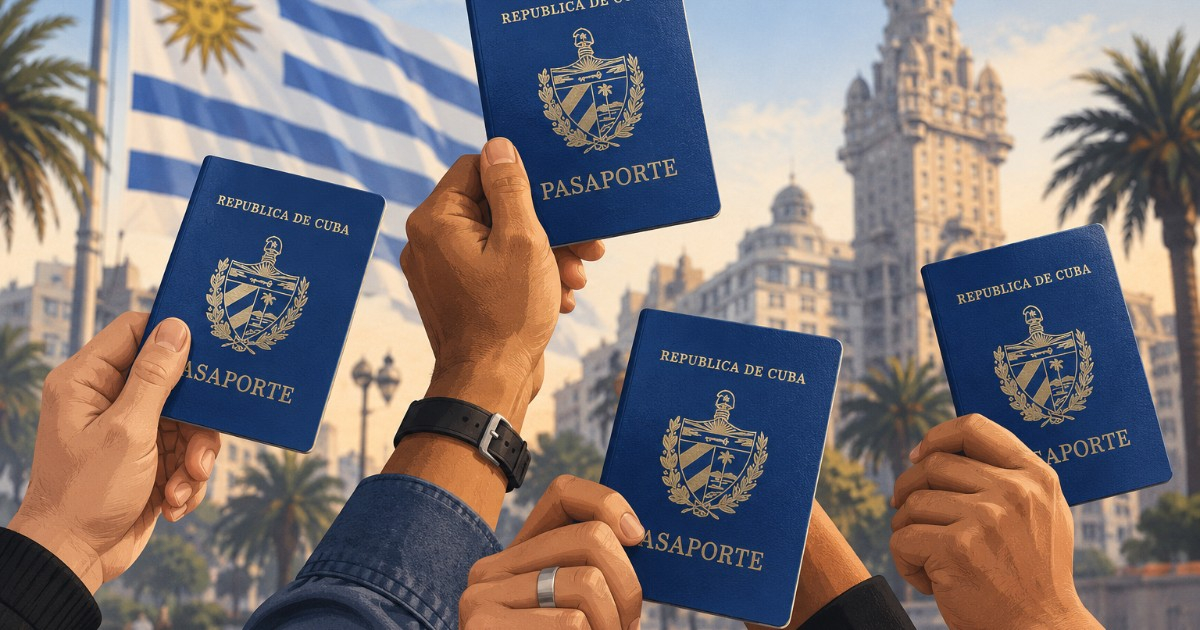 Uruguay solo ha reconocido como refugiados a 52 cubanos pese a casi 30 mil solicitudes pendientes