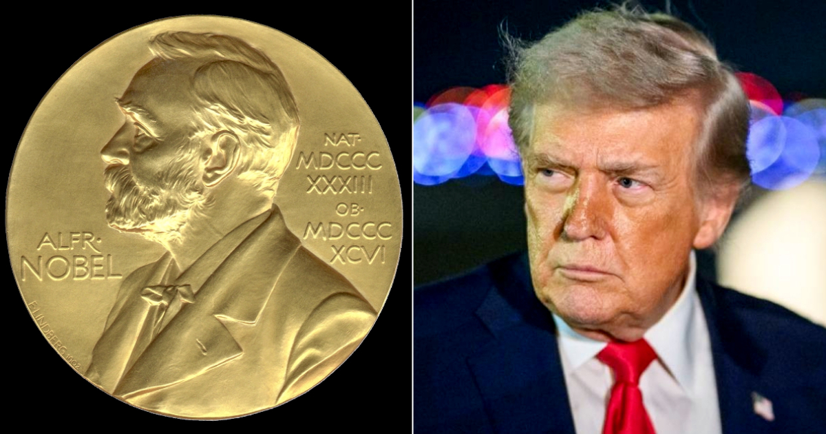 Trump afirma que Noruega tiene una «mancha indeleble» por no haberle otorgado el Premio Nobel de la Paz