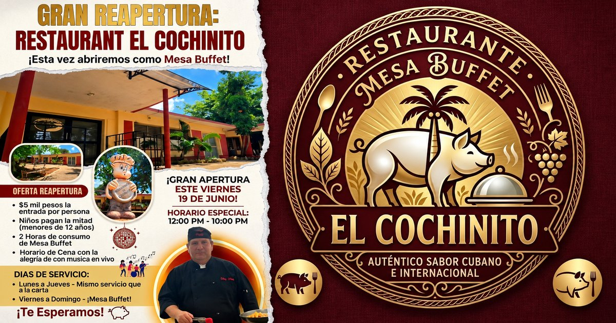 Preocupación en Bauta tras cierre del restaurante El Cochinito entre rumores de intervención del régimen