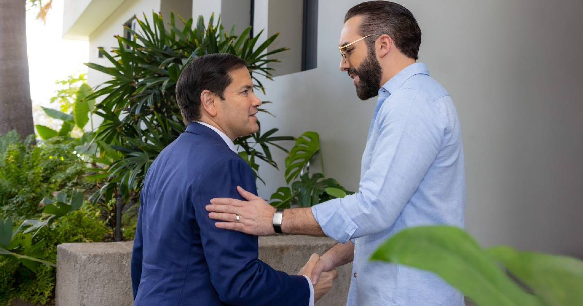 Rubio advierte a Bukele que el régimen cubano no hará reformas mientras crea tener respaldo internacional