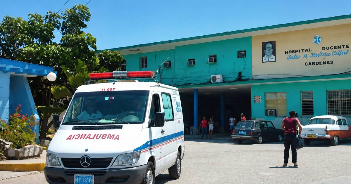 Hospital de Cárdenas sin electricidad: reportan traslado de pacientes de terapia intensiva a Matanzas