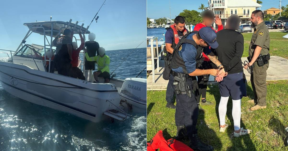 Guardia Costera de EE.UU. detiene a dos cubanos con asilo denegado durante inspección marítima en Florida