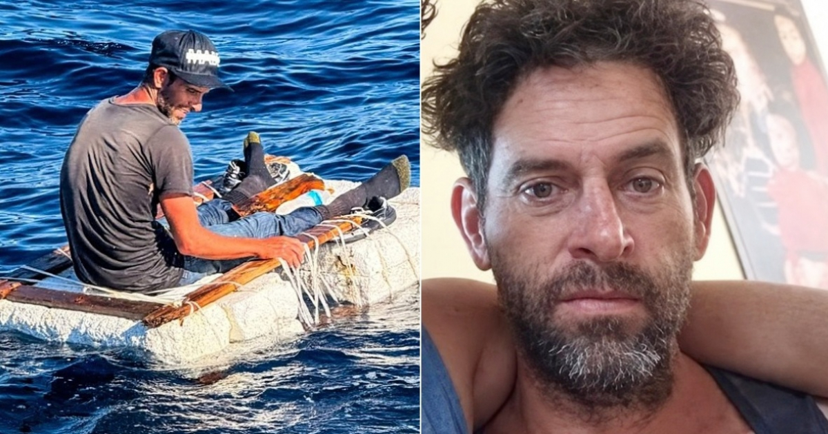 Cubano rescatado en aguas de Florida relata cómo fue su dura experiencia en el mar