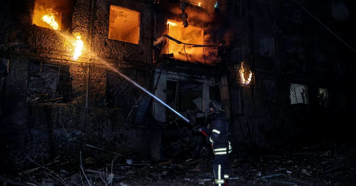 Rusia lanza ataque masivo contra Kiev en represalia por el bombardeo ucraniano con drones sobre San Petersburgo