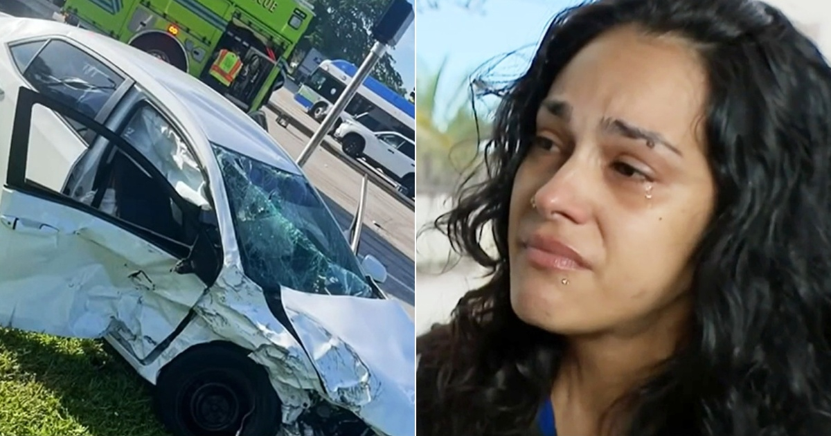 Joven de 19 años queda gravemente herida en accidente en Miami: su madre pide ayuda