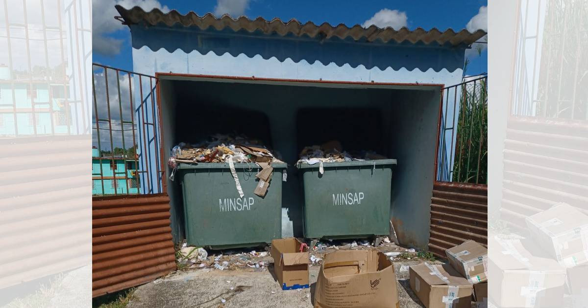 Desechos biológicos y punzantes se acumulan sin control en el policlínico de Bejucal por trabas burocráticas