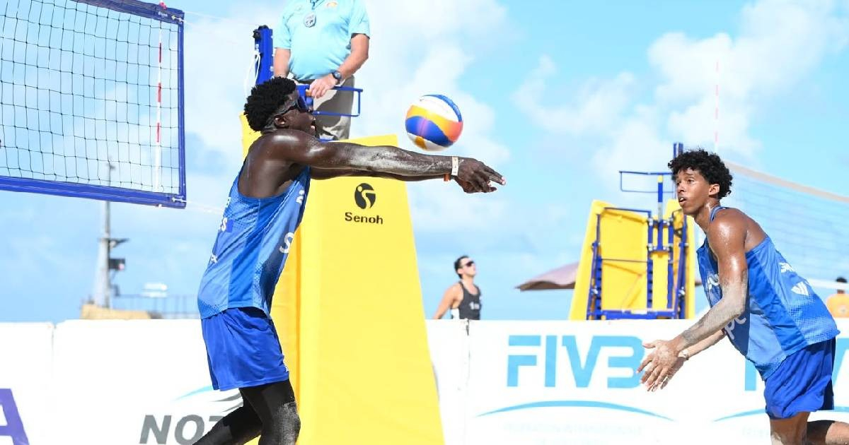 Dupla cubana Damián Gómez y Eblis Veranes ganan plata en parada de Norceca en Punta Cana