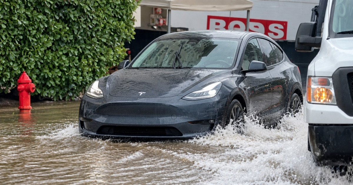 Agua salada y autos eléctricos: las señales de peligro que no debes ignorar tras las inundaciones en Florida
