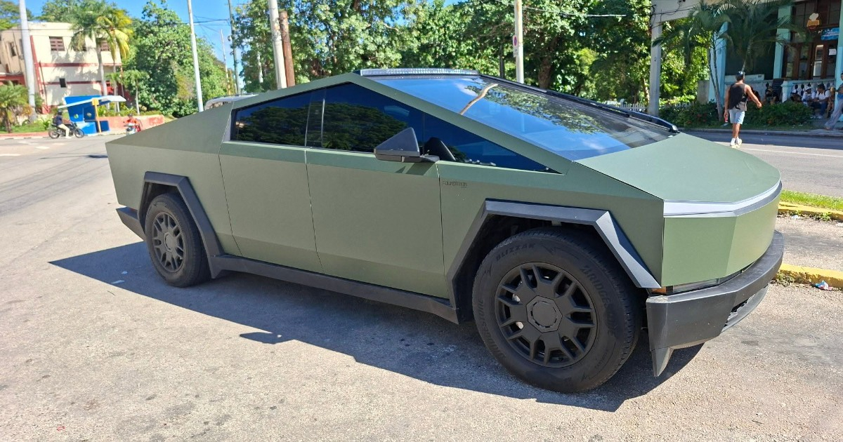 ¿Un Tesla Cybertruck en La Habana? Cubanos se preguntan dónde quedó «el bloqueo»