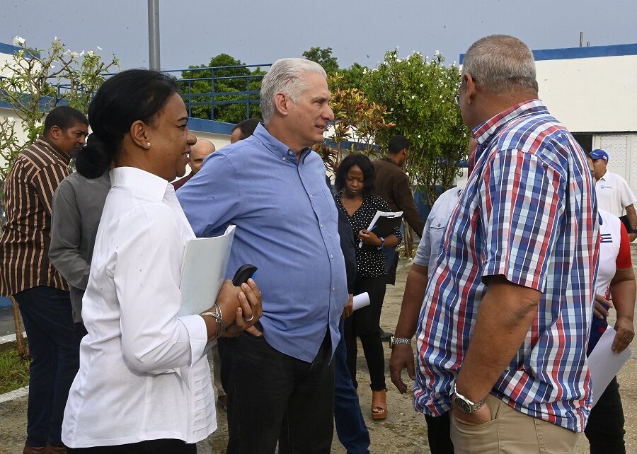 Da seguimiento Díaz-Canel a programa integral para enfrentar la situación del abasto de agua a La Habana