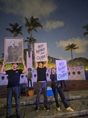 Miami levanta su voz por la familia cubana y condena el bloqueo de EEUU – Cubainformación