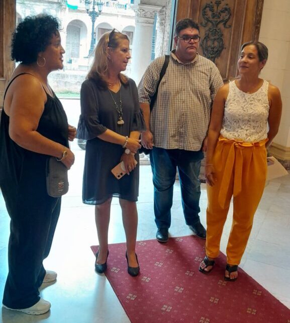 Ministra de Justicia recorrió institución del sector en La Habana Vieja
