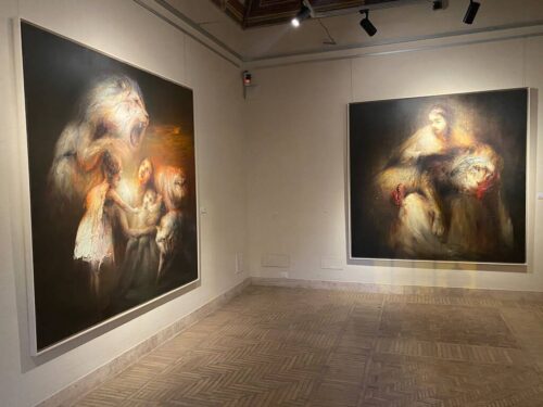 Artista cubano Yasiel Elizagaray inaugura exposición en la Santa Sede