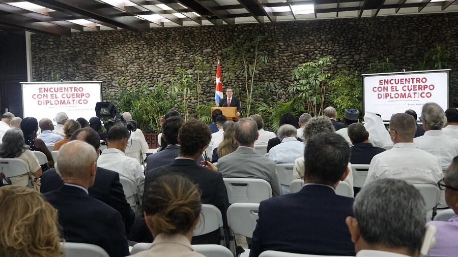Denuncia Canciller cubano presión del gobierno de EE.UU. para modificar posiciones soberanas ante la ONU