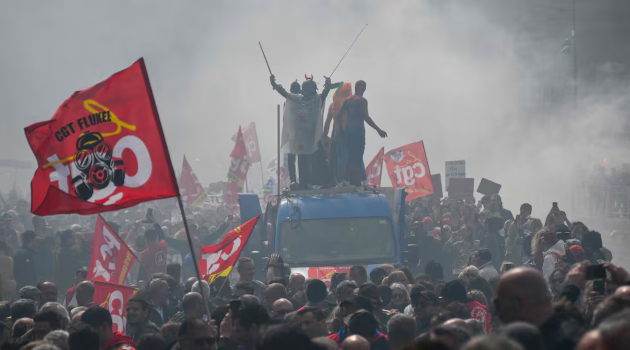 La protesta social desafía a una Europa en crisis