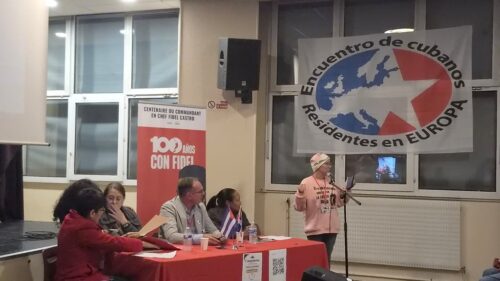 Desde Francia, un llamado a luchar en redes contra el bloqueo a Cuba