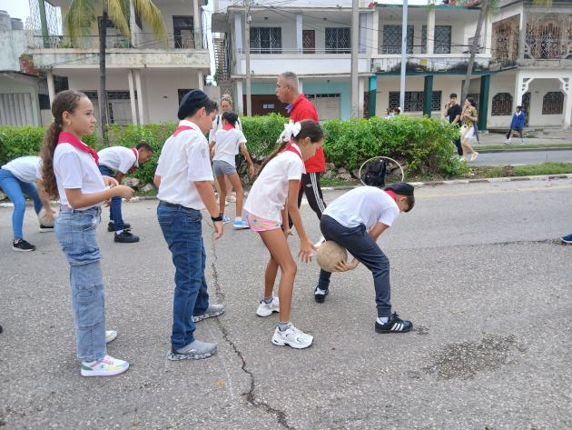 En Cienfuegos, la red juvenil comunitaria salió a la calle