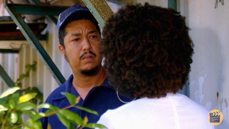 Tulio Marín detrás de Félix en la telenovela cubana Entre aguas (+fotos)