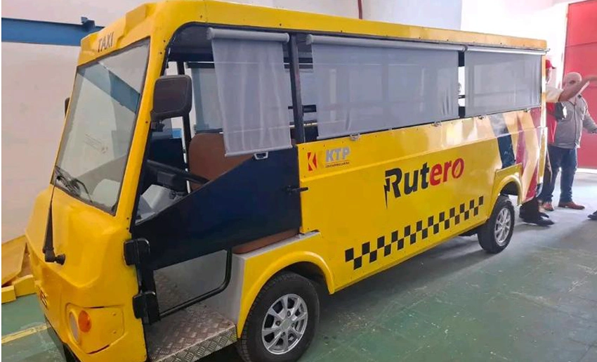 Ensamblan el primer minibús eléctrico «Rutero» en Holguín