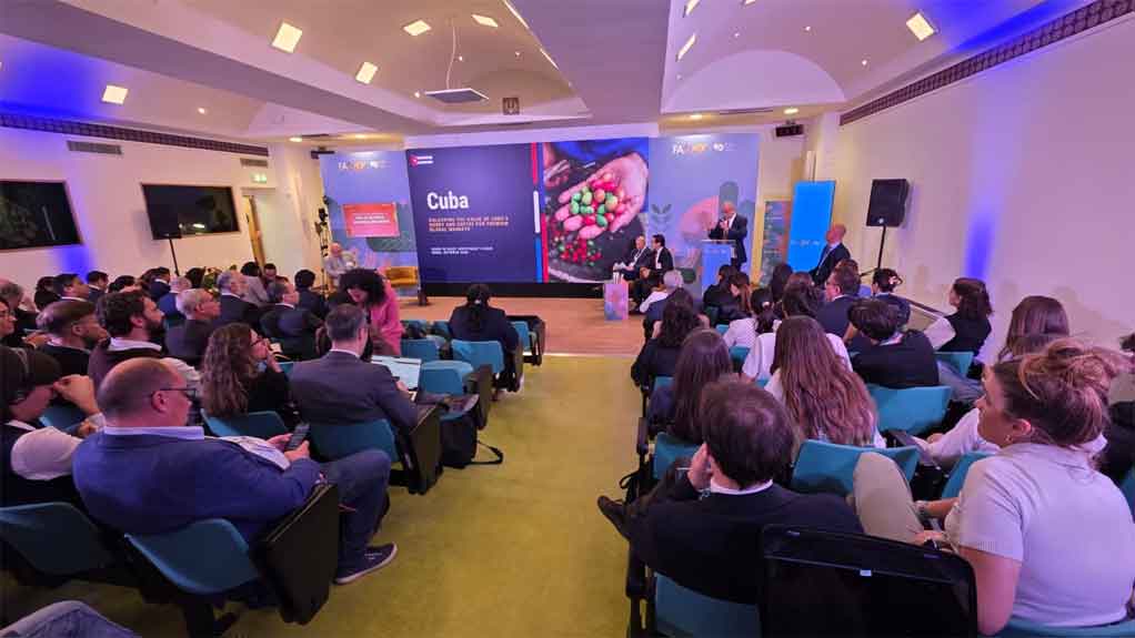 Cuba presenta en FAO oportunidades de inversión en café y miel