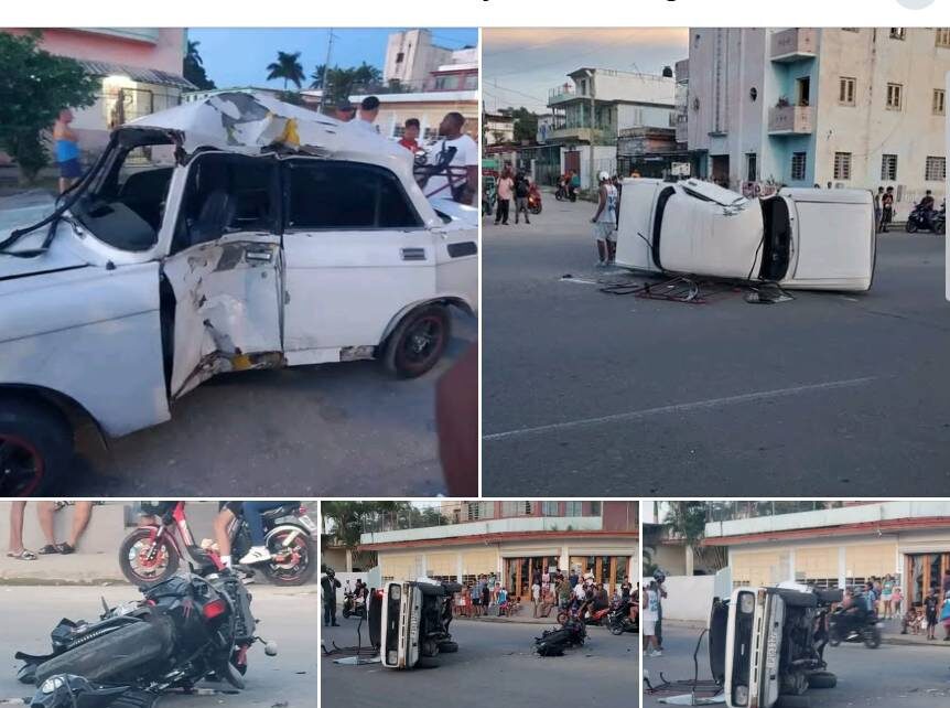 Grave accidente en Marianao deja a un conductor en estado grave – CiberCuba