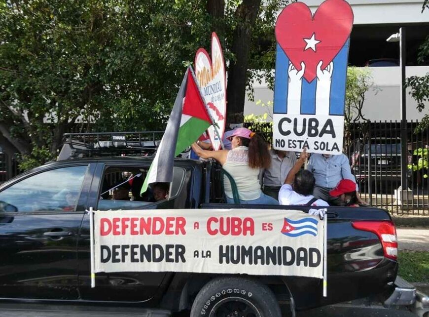 Caravana salvadoreña de solidaridad ratifica su respaldo a Cuba – Cubasí