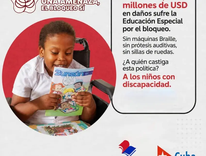 Bloqueo contra Cuba afecta a escolares de la educación especial en Holguín