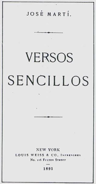Ni tan sencillos ni solo versos