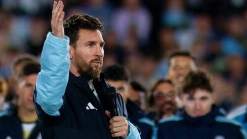 Jugar con la Selección Argentina fue lo más lindo, afirmó Messi