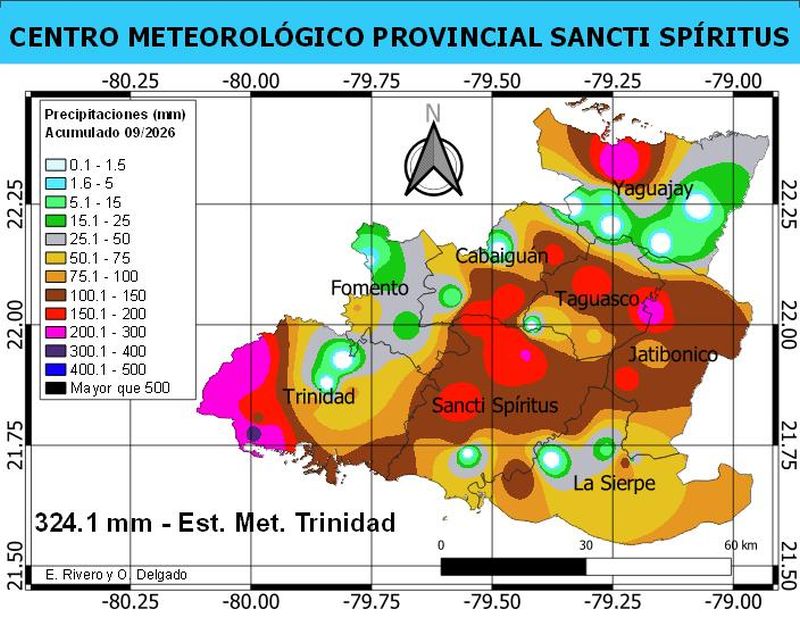Poca lluvia y calor: así fue septiembre para Sancti Spíritus (+video)