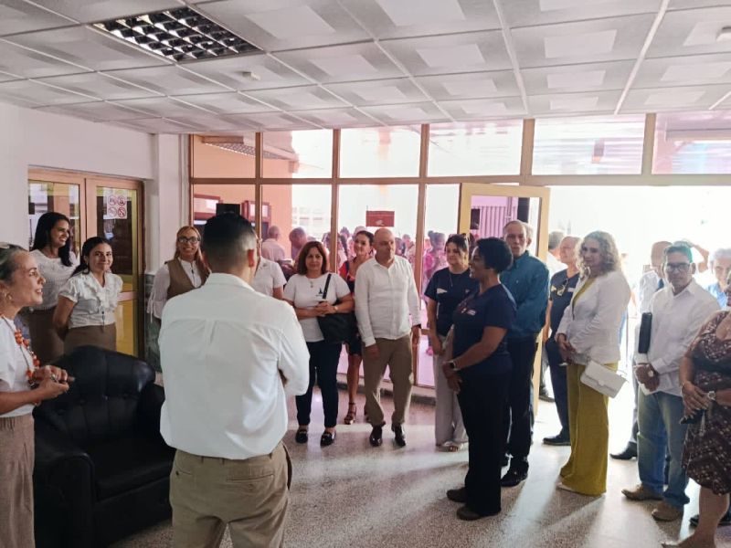 En fotos: Ministra presidenta del BCC en sucursales bancarias de Sancti Spíritus