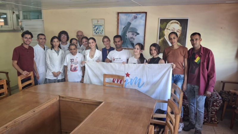 Proyecto «Cuba en Mi Mochila» en el Hospital Pediátrico de Holguín