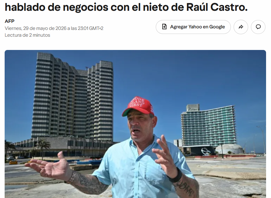 Árboles de mango y el encuentro con el nieto de Raúl Castro: la búsqueda comercial del republicano Vic Mellor en Cuba – OnCubaNews